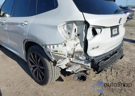 2022 BMW X3 Sdrive30I z USA, uszkodzony, nr VIN 5UX43DP01N9K64237